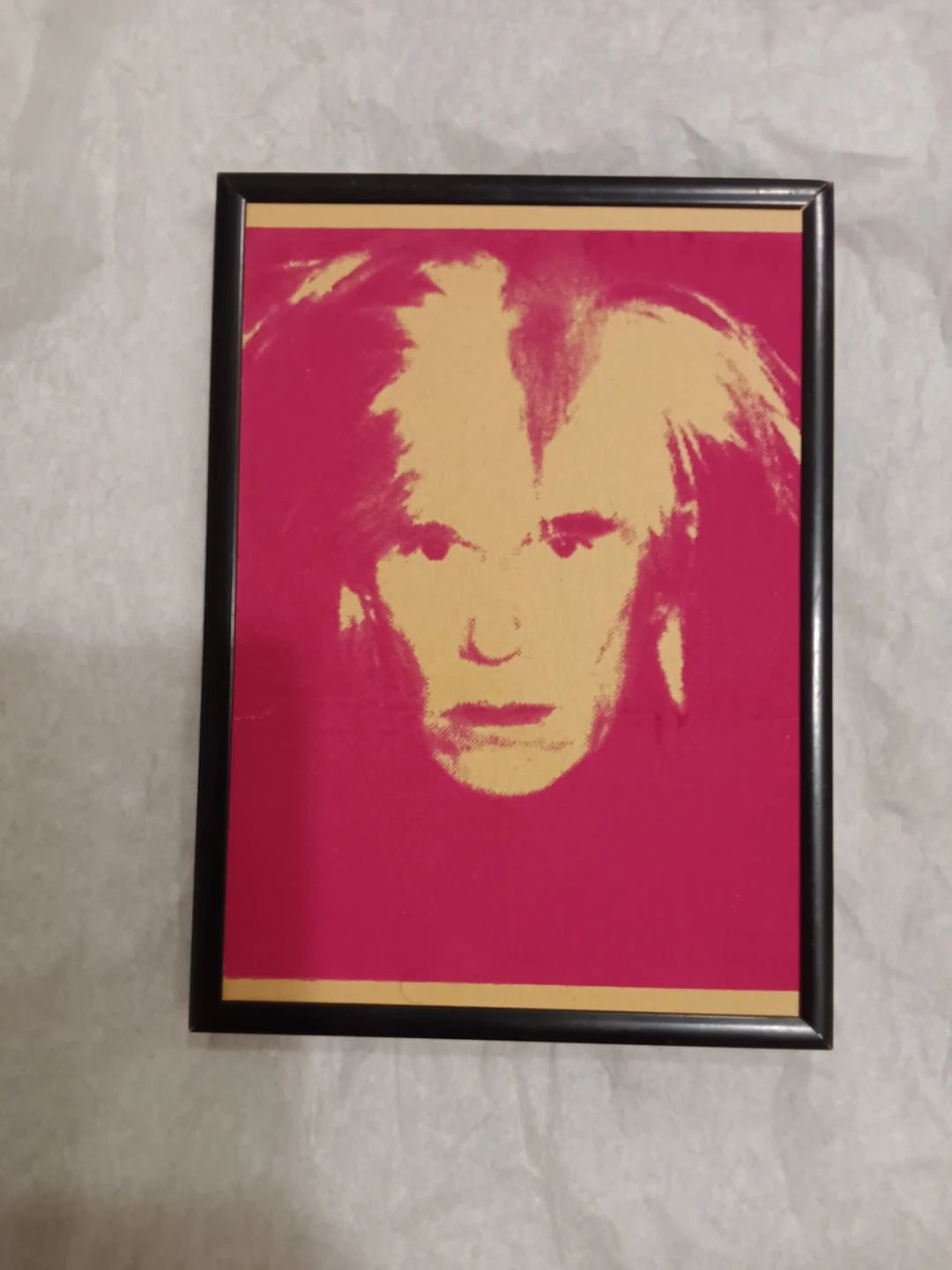 vintage Andy Warhol silkscreen unsigned