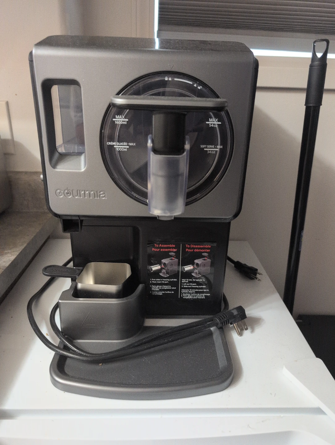 Gourmia Ice Cream Maker