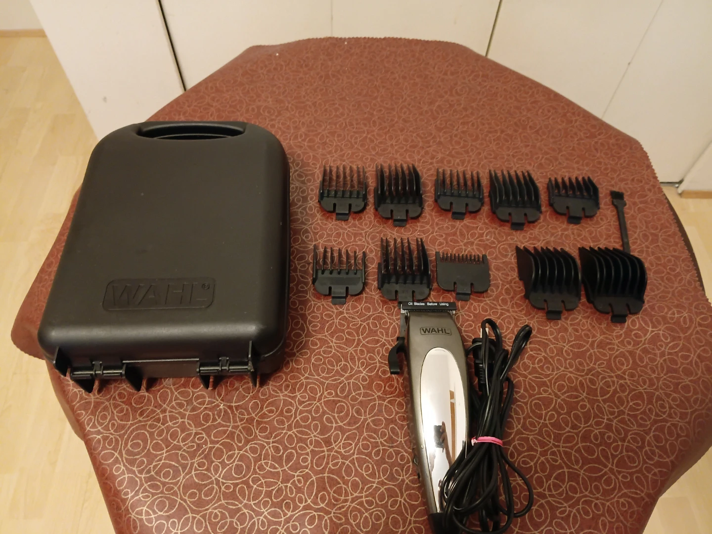 Wahl Hair Clipper Set with Case and Guards