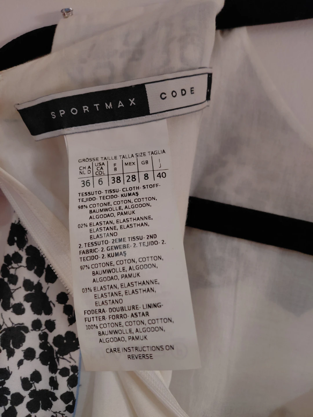 SPORTMAX CODE Floral Print Sleeveless Dress - photo 5
