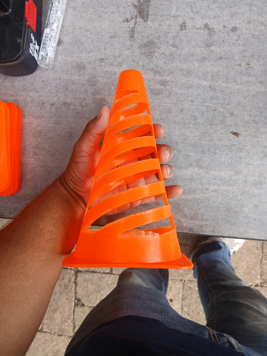Orange Traffic Cones - photo 2