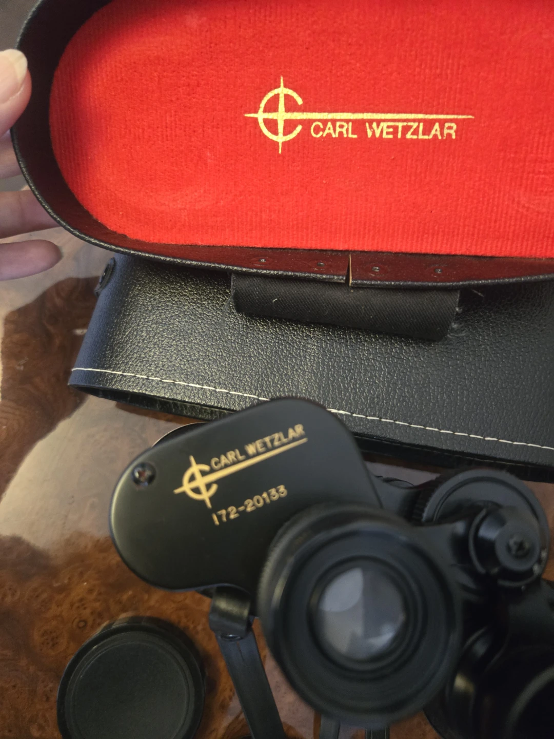 Carl Wetzlar Airforce Binoculars with Case ⚽ - photo 4