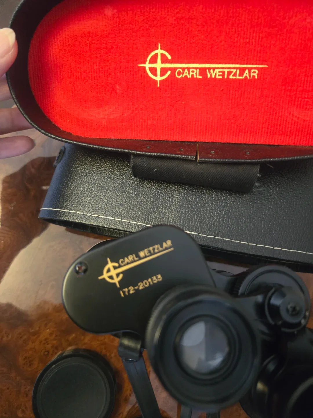 Carl Wetzlar Airforce Binoculars with Case ⚽ - photo 4