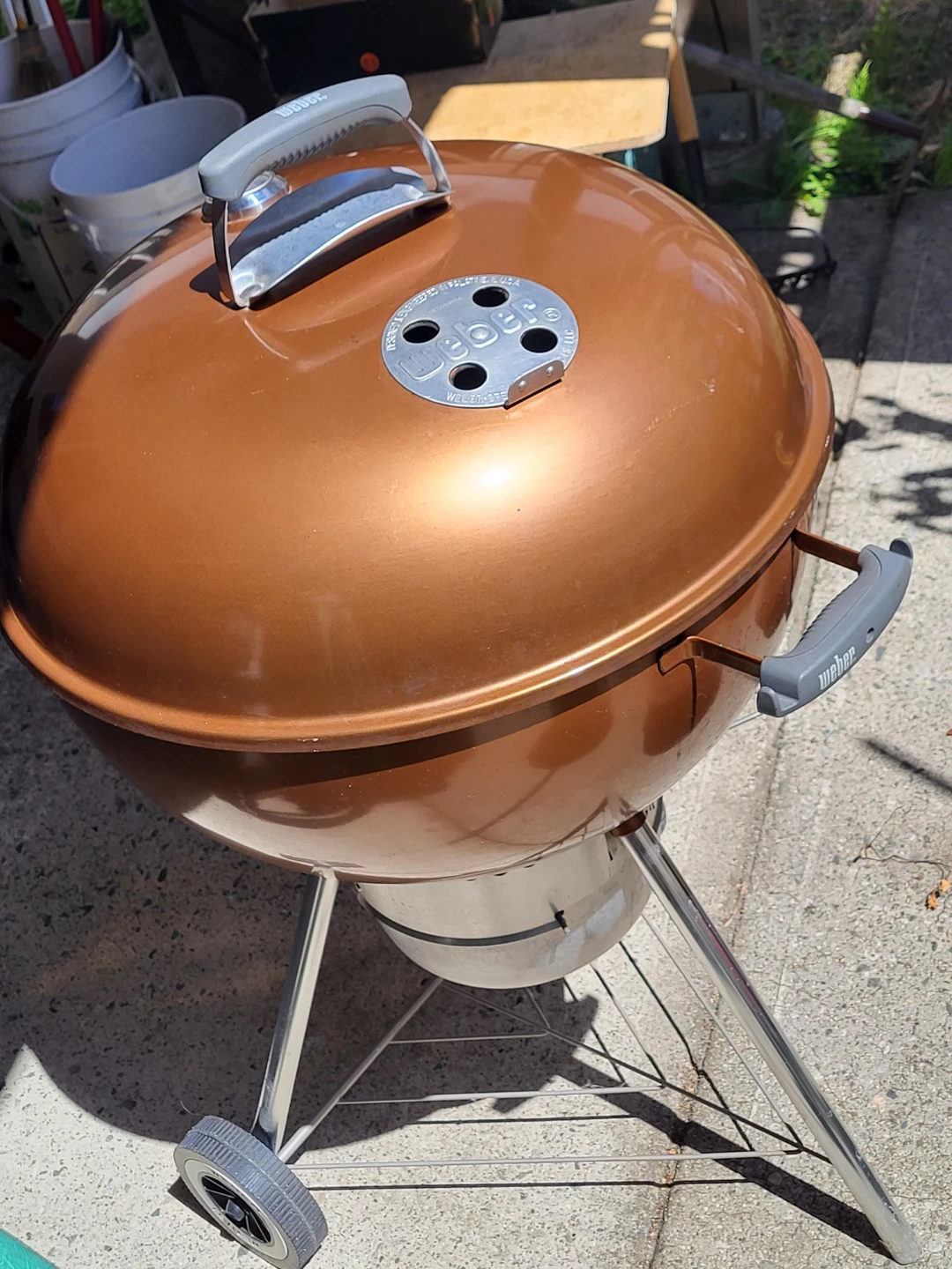 ⚽️ Weber Copper Kettle Charcoal Grill ⚽️