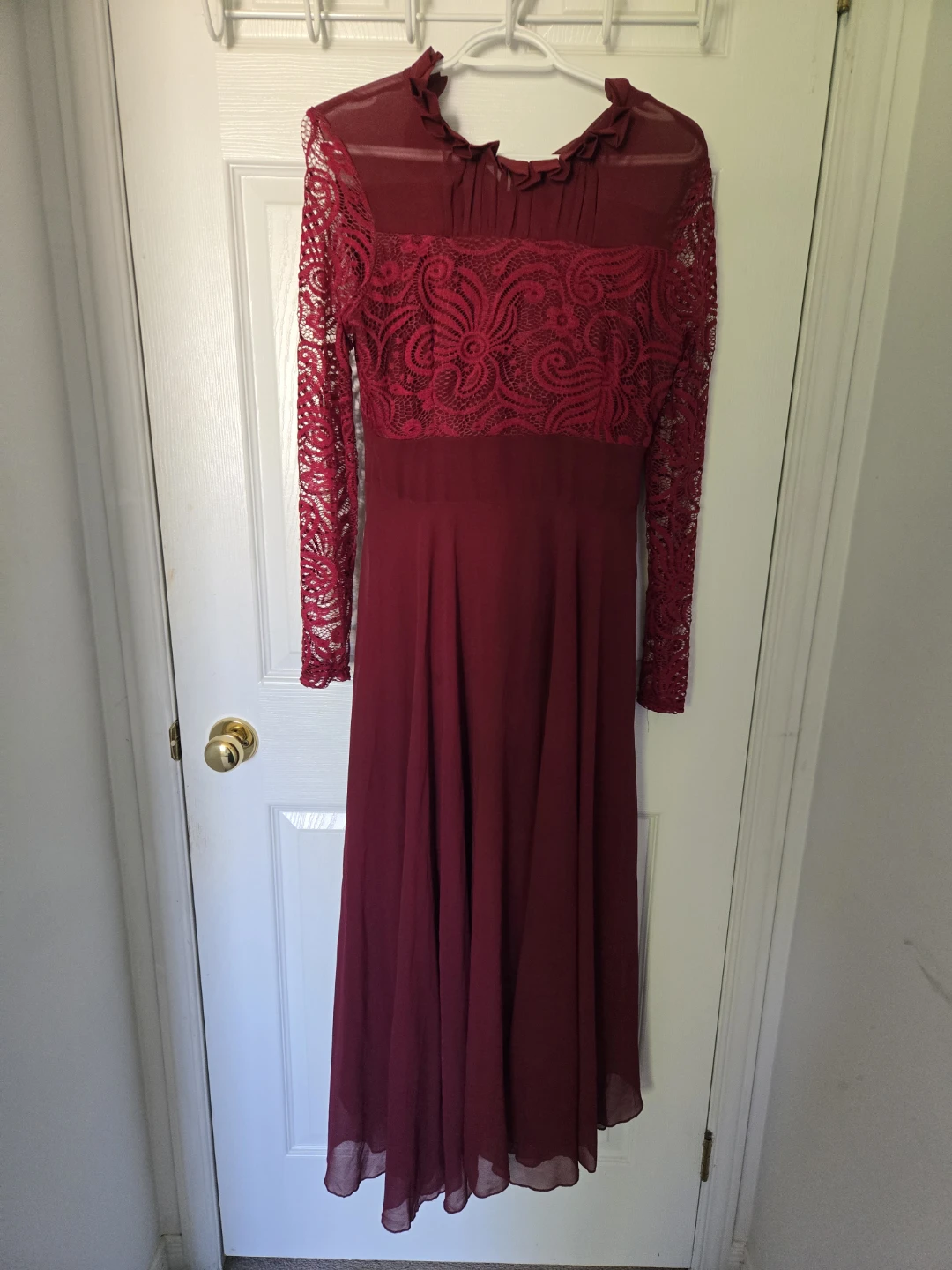 Women's Long Sleeve Lace Dress