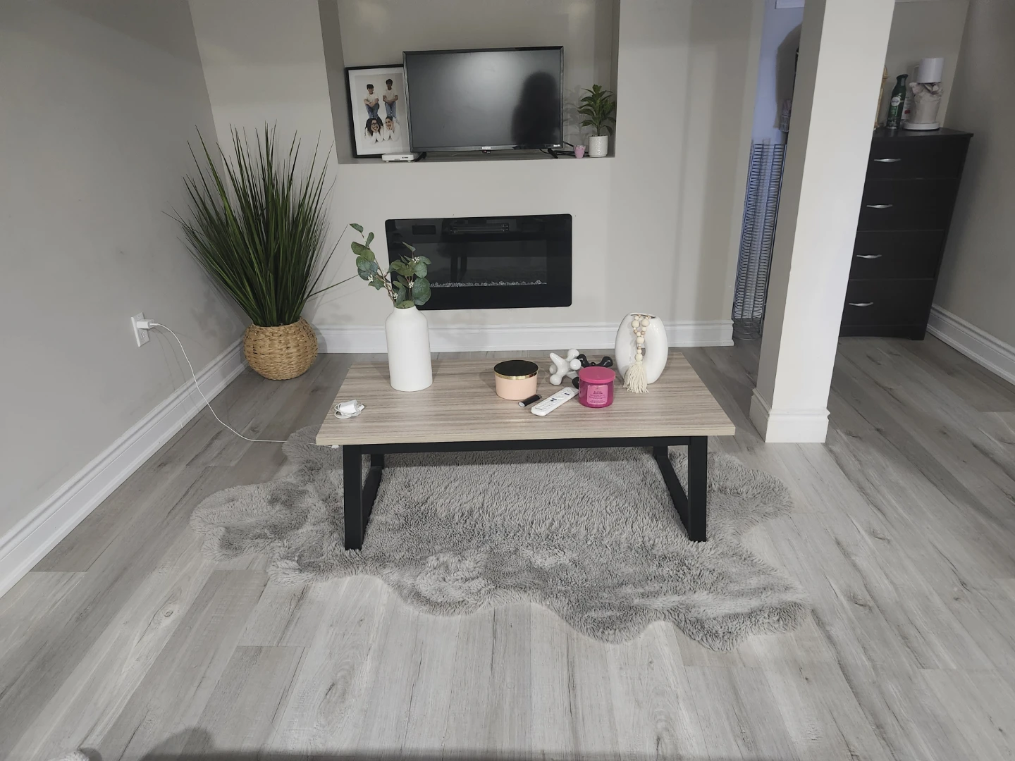 Coffee table and side tables