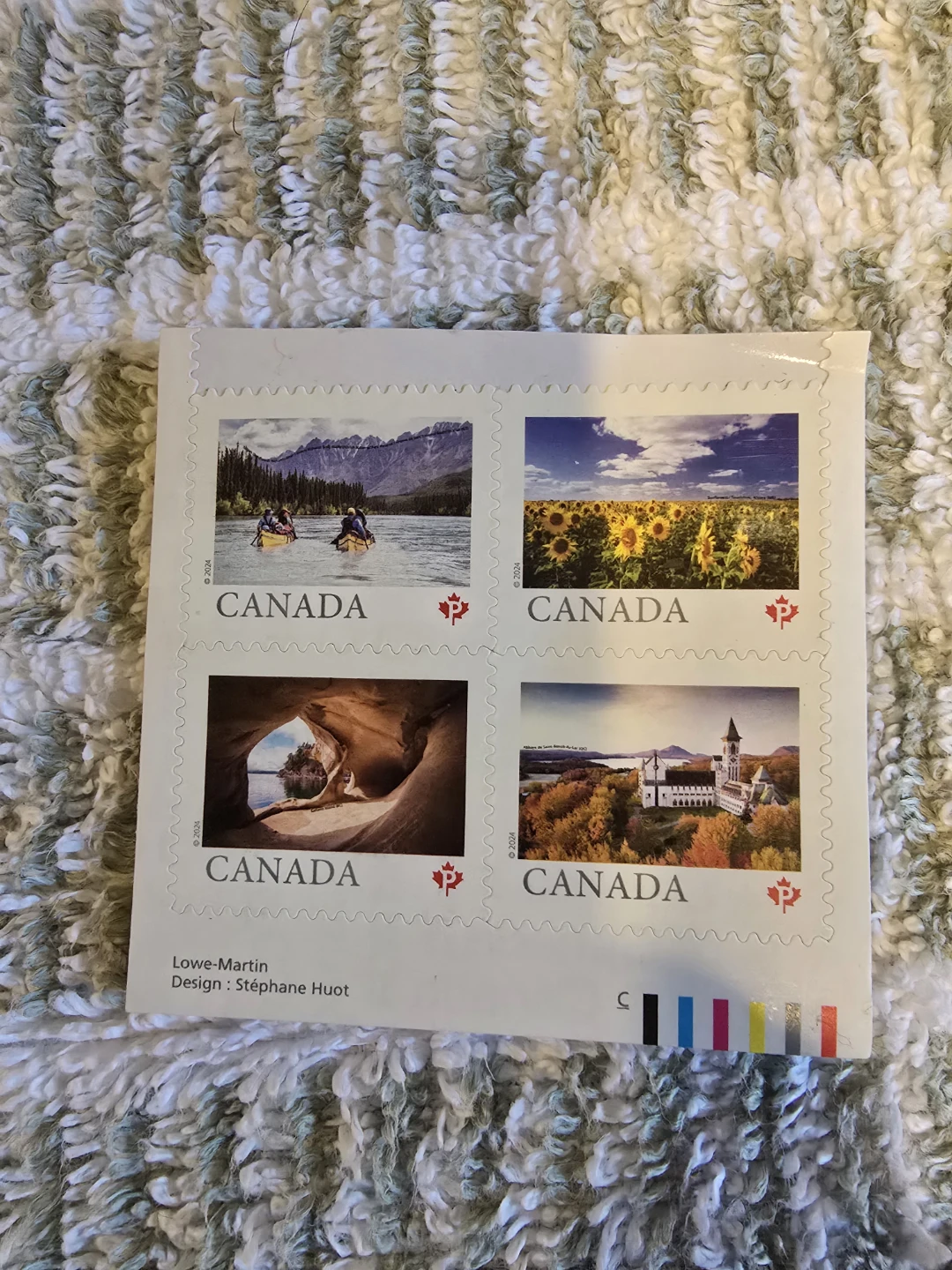 Canada Stamp Sheet