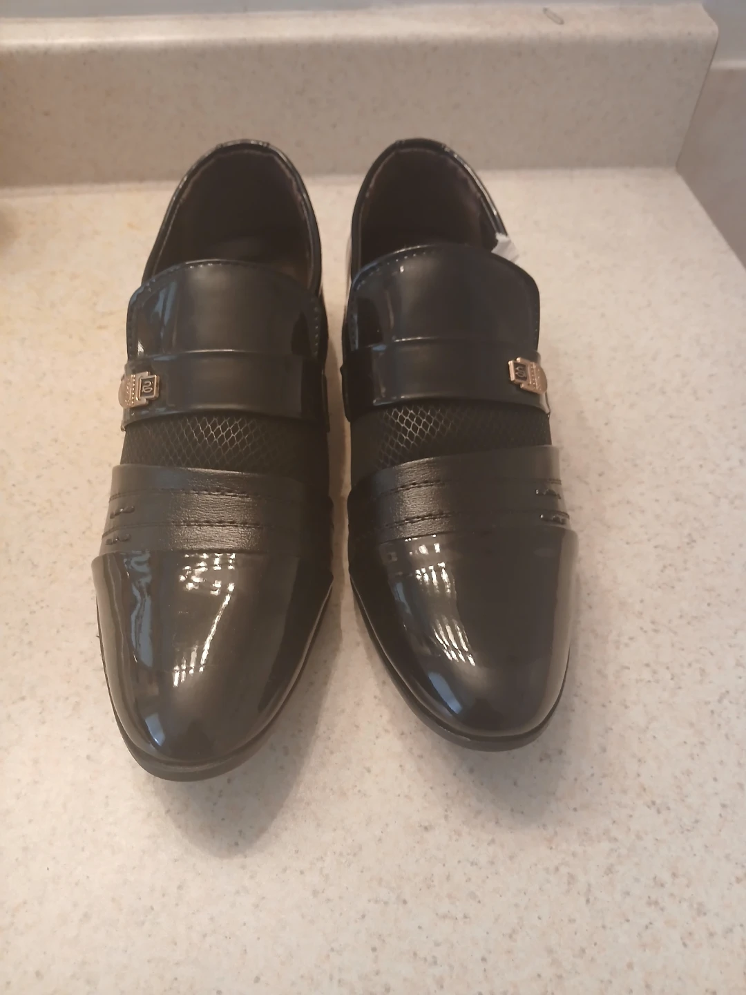 Black Patent Leather Dress Shoes
