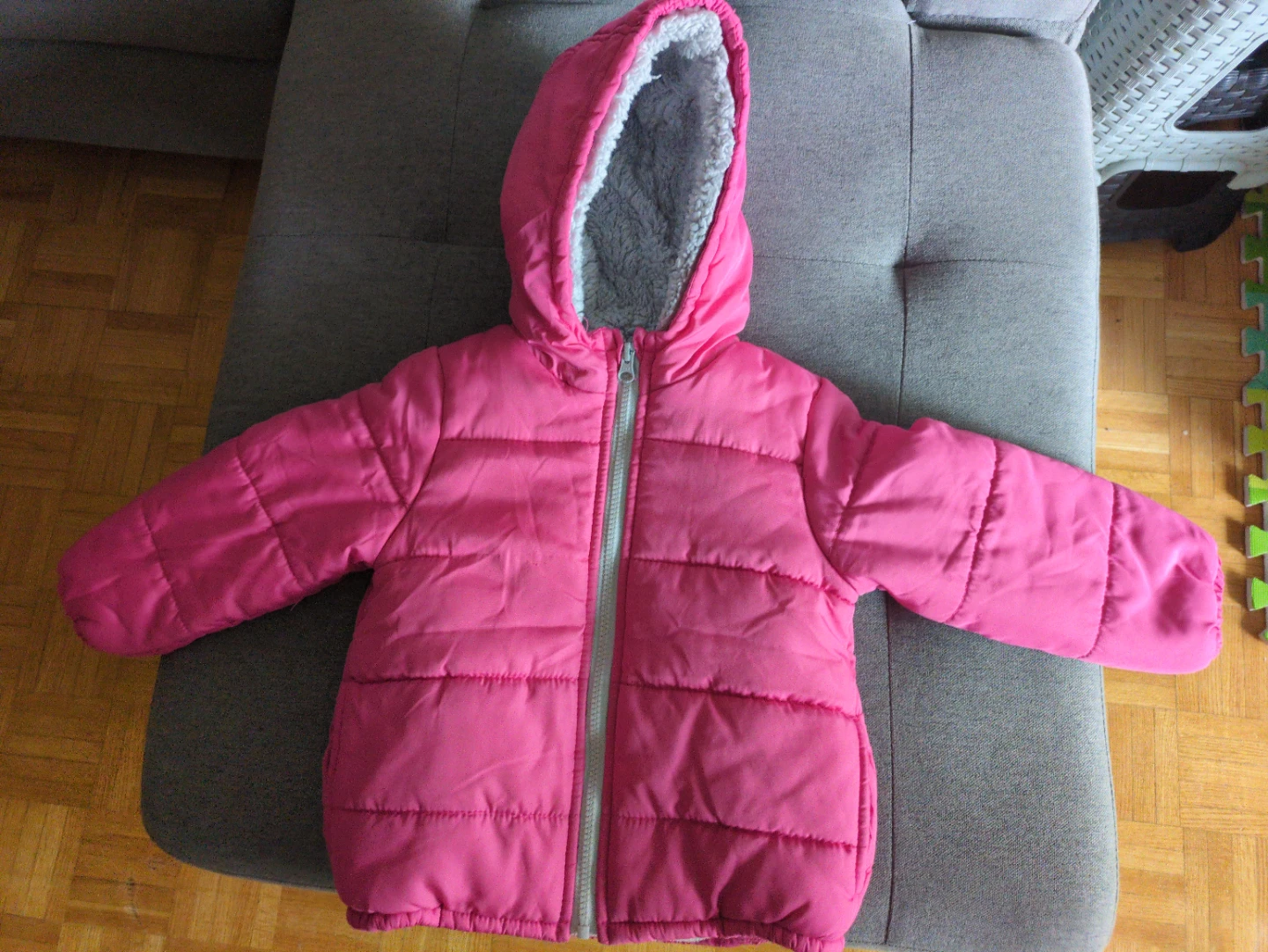 OshKosh B'gosh Pink Puffer Winter Jacket - size 3T