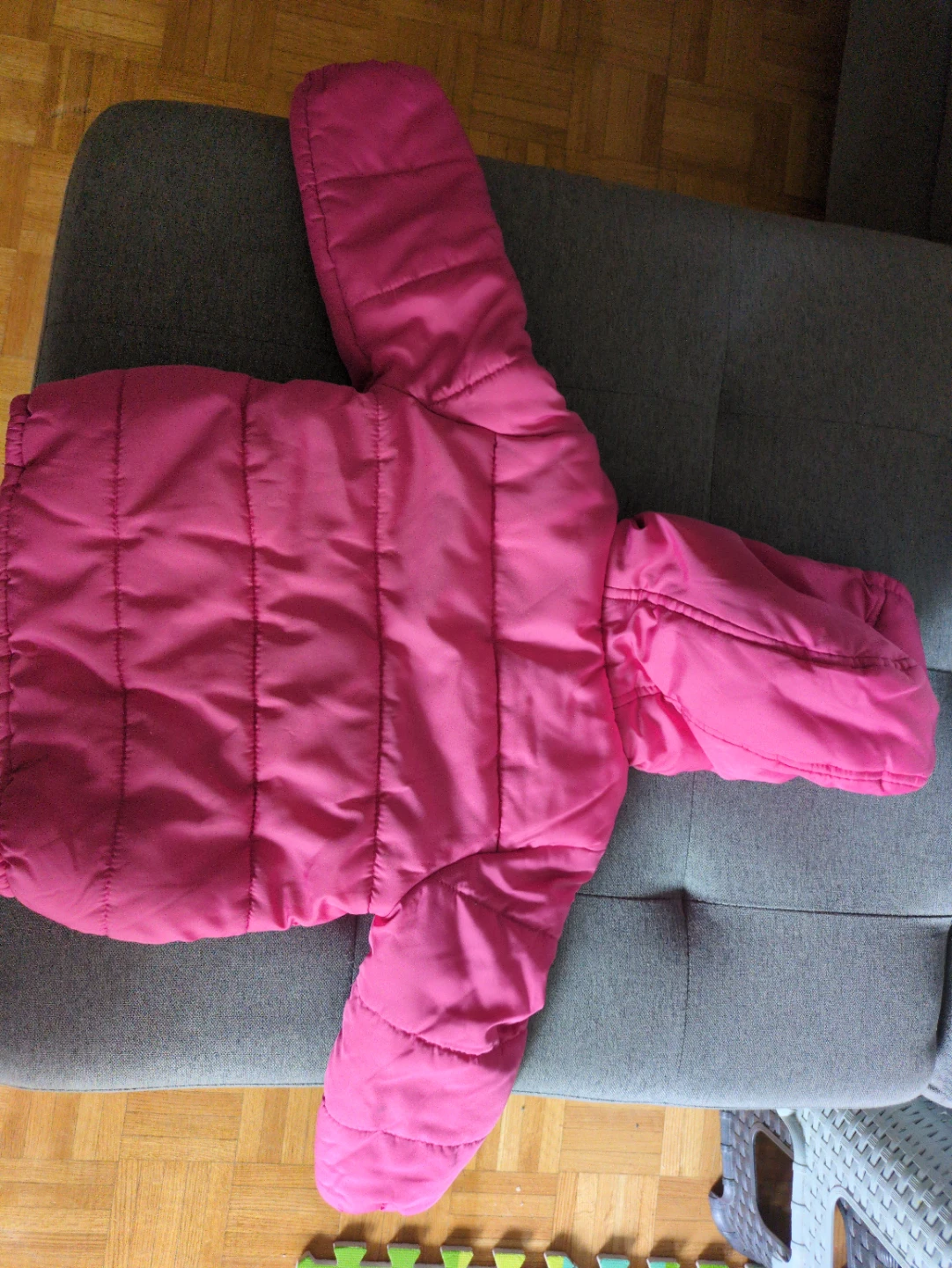 OshKosh B'gosh Pink Puffer Winter Jacket - size 3T - photo 2
