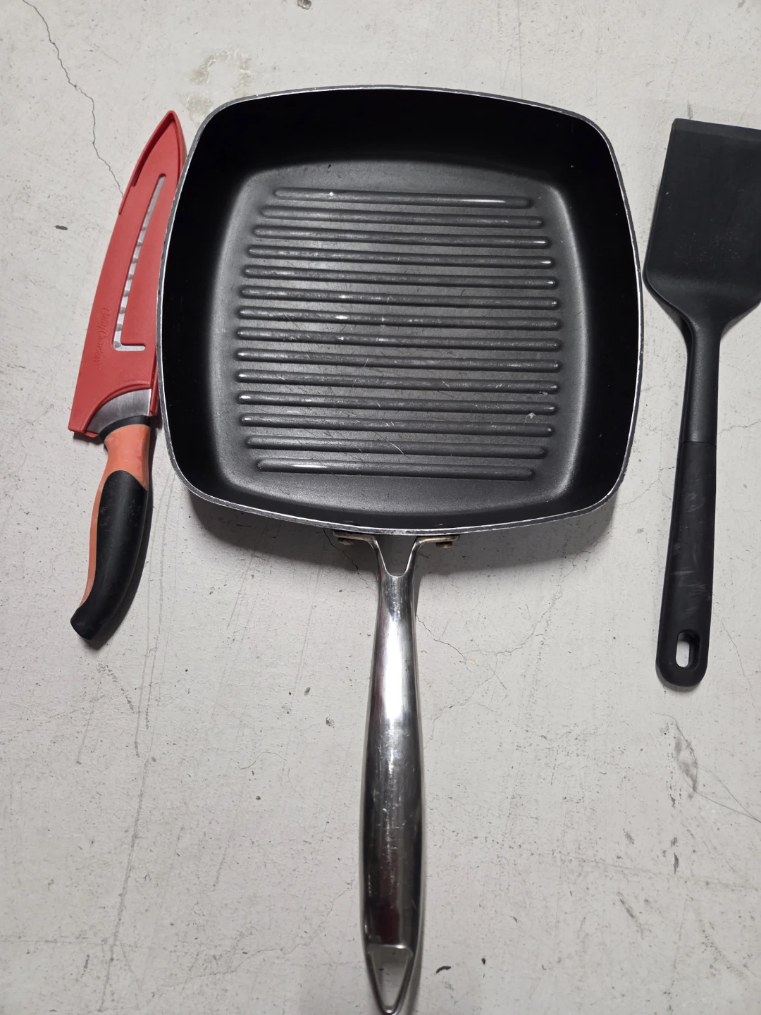Grill Pan, Spatula & Knife Set - photo 5