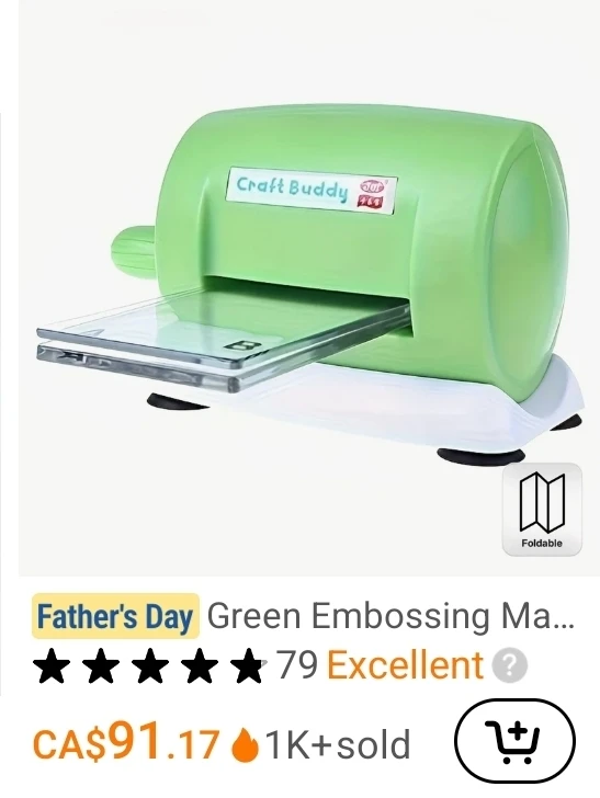 Craft Buddy Embossing Machine - photo 3