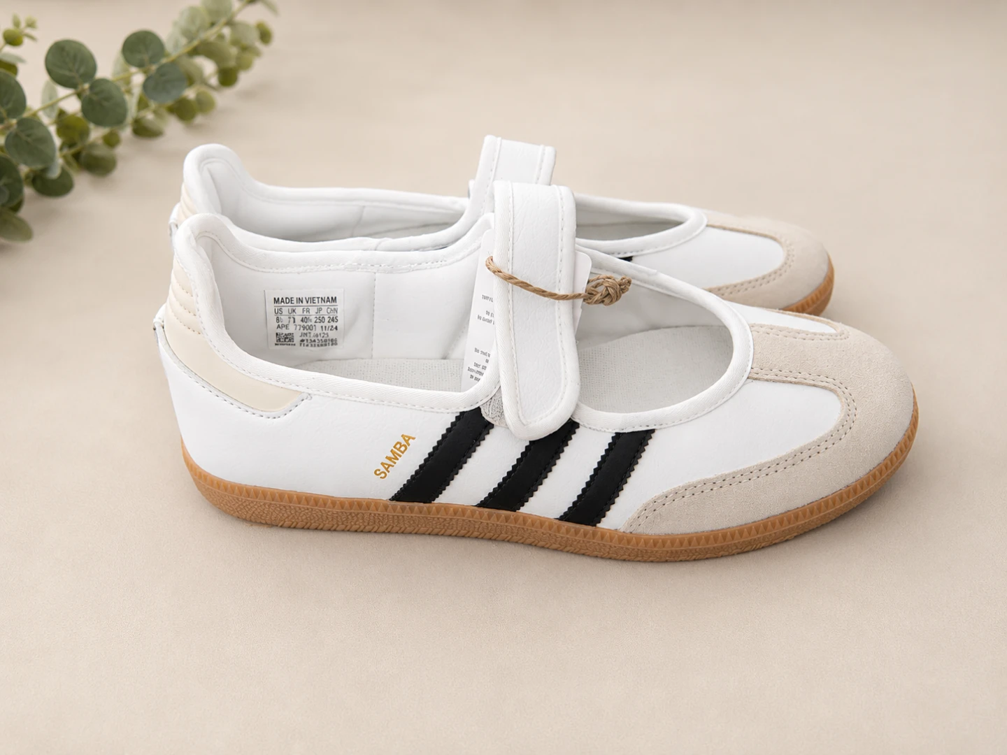 Adidas Samba Mary Jane Shoes White/Black - photo 2