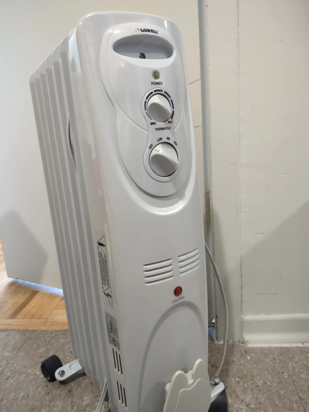 Lorell Oil-Filled Radiator Heater