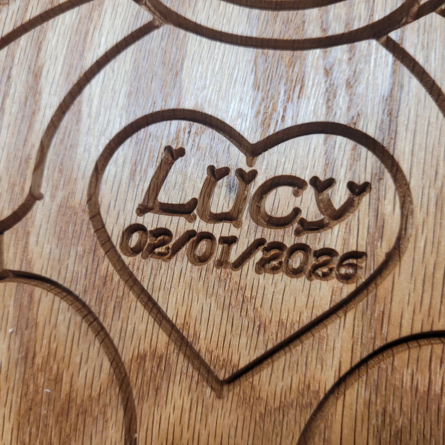 Wooden Teddy Bear Tray