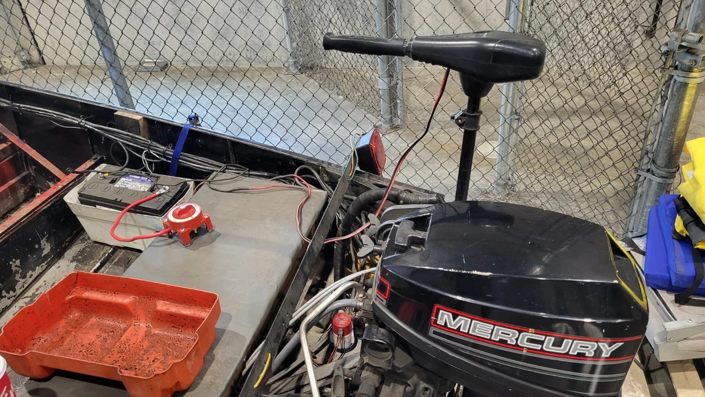 Mercury Outboard Motor and Boat Trailer - photo 5