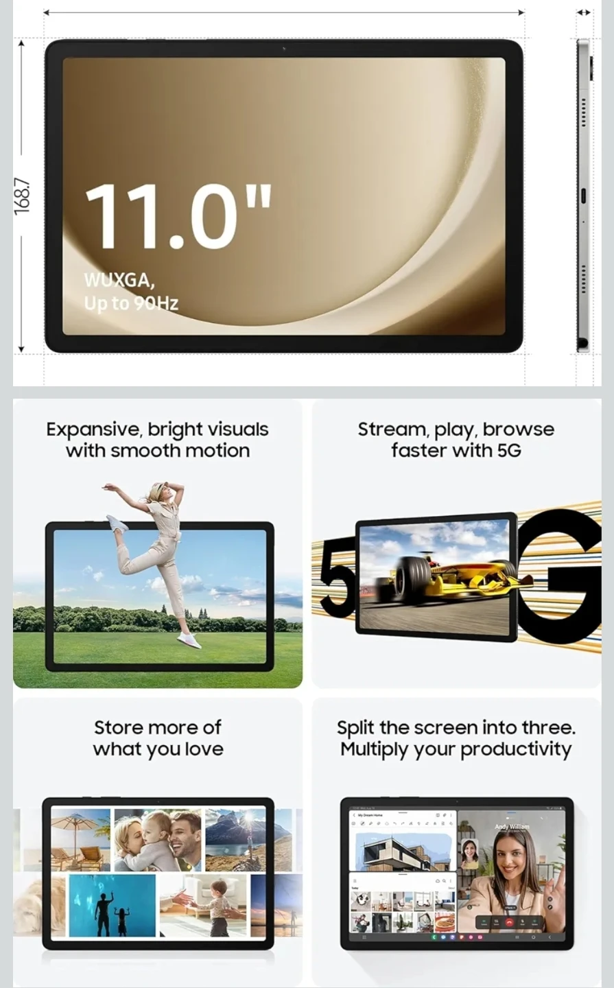 New Samsung Galaxy Tab A9+ Plus 128GB - photo 4