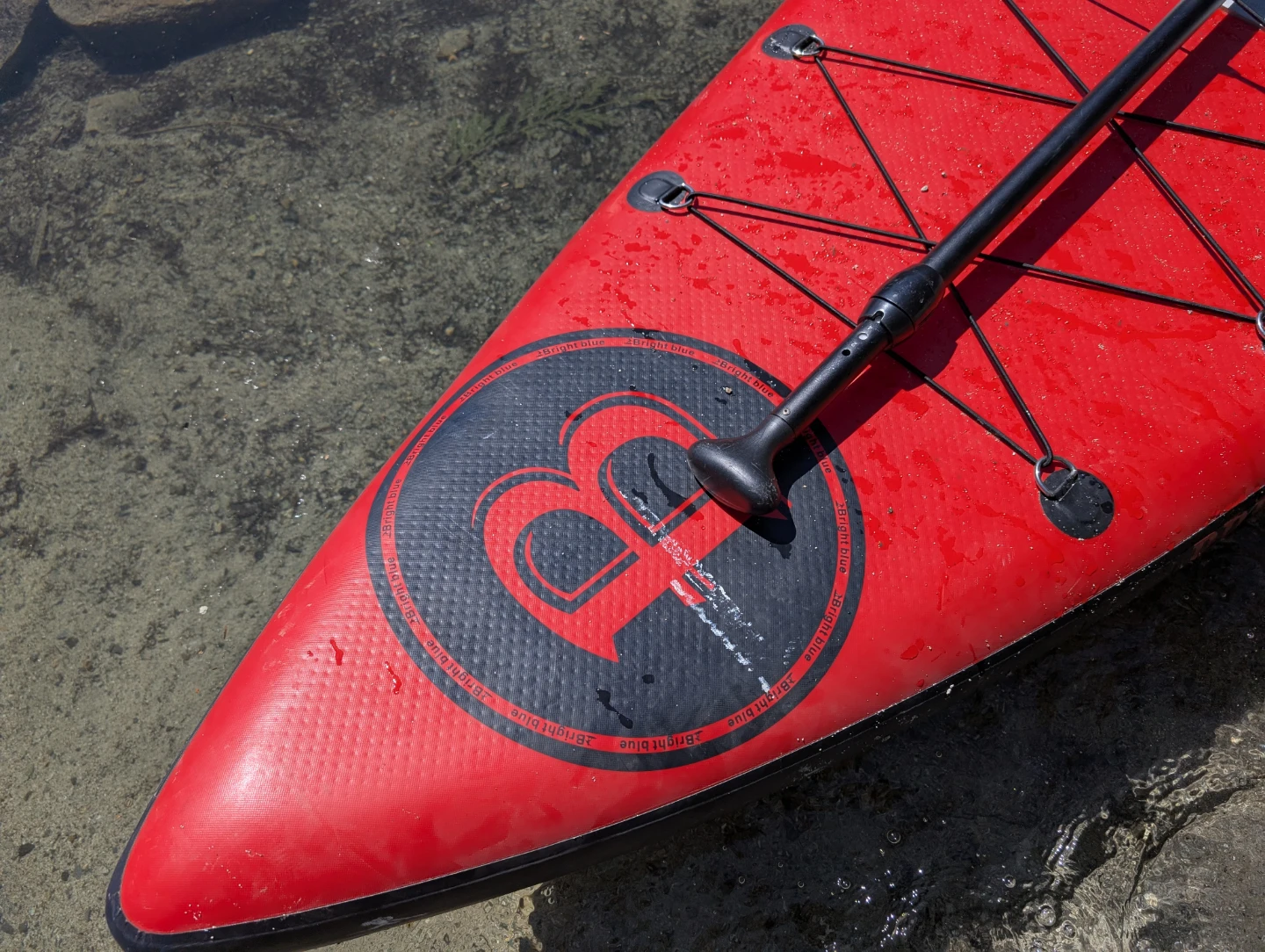 BRIGHT BLUE Inflatable Stand Up Paddle Board - photo 2