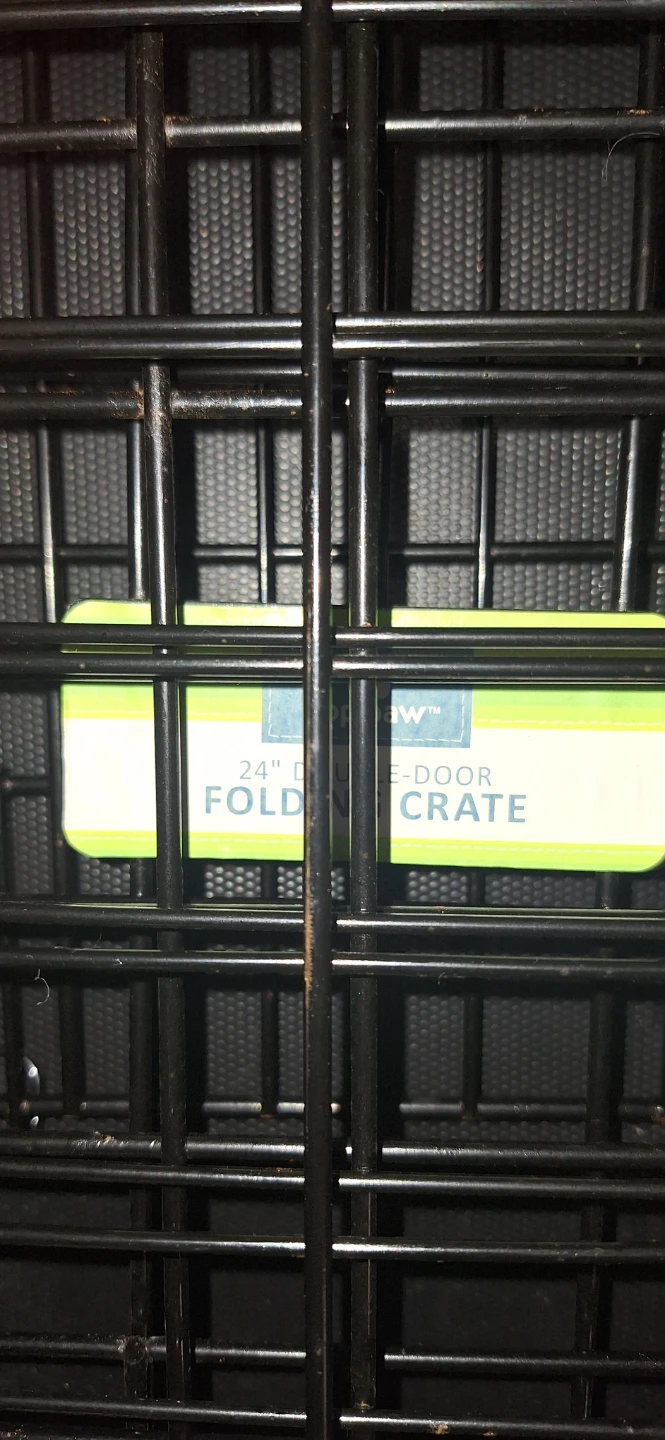 24" Double Door Folding Crate