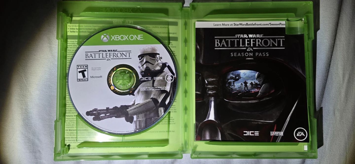 Star Wars BattleFront EA - xbox one disc - photo 3