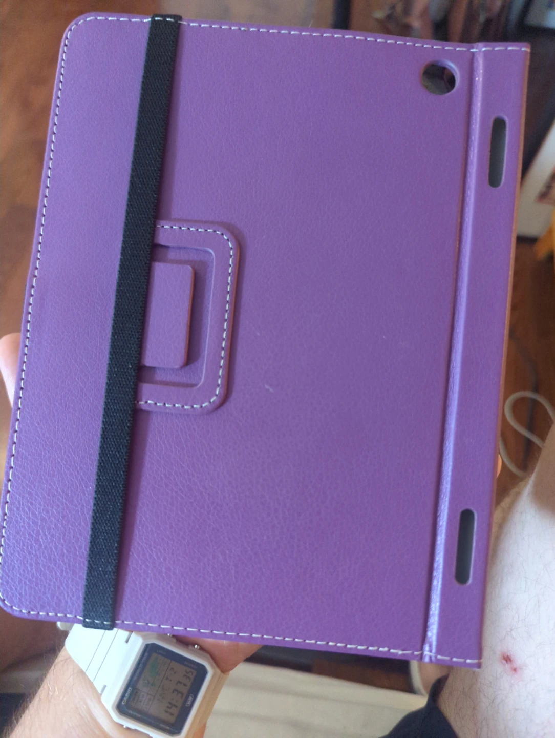 Pink Amazon Fire Tablet with Purple Case - photo 4
