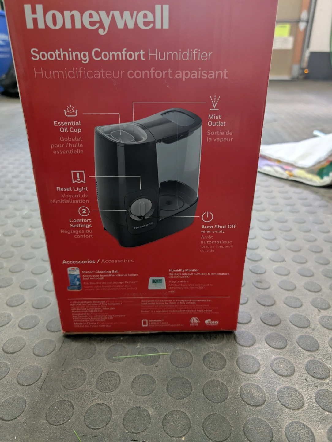 Honeywell Soothing Comfort Warm Mist Humidifier - photo 2