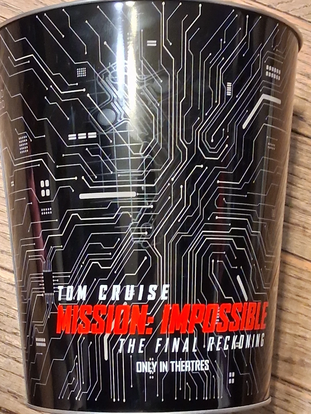 AMC Theatres Mission Impossible Popcorn bucket