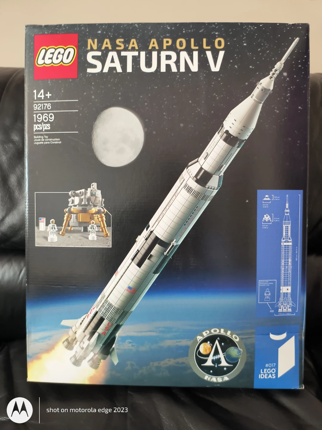 LEGO NASA Apollo Saturn V Building Toy 92176