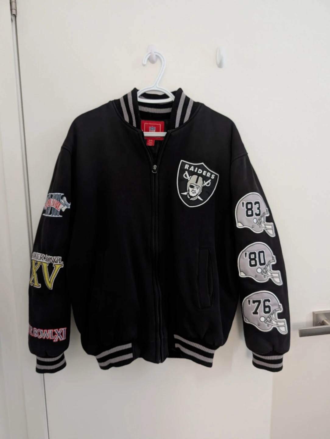 Las Vegas Raiders Super Bowl Champions Bomber Jacket M/M