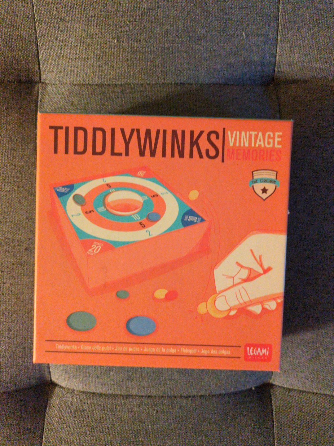 Legami Tiddlywinks Vintage Memories Game