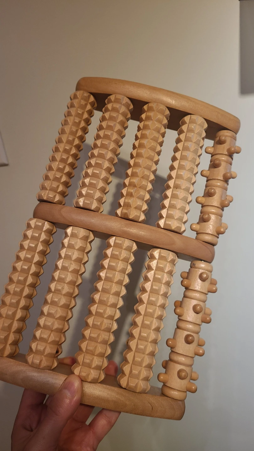 Wooden Foot Massager Roller
