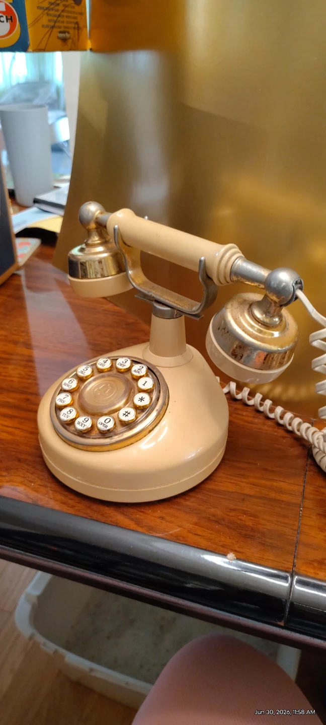 Rotery French style Home Phone
