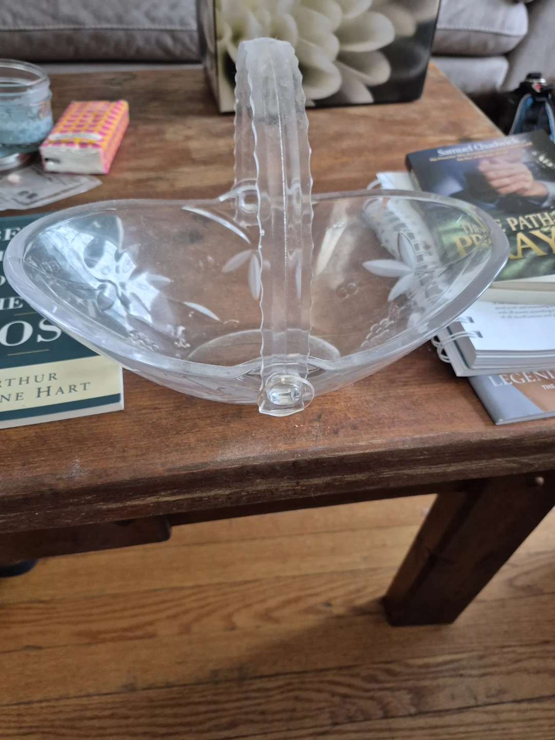Glass Fruit Basket