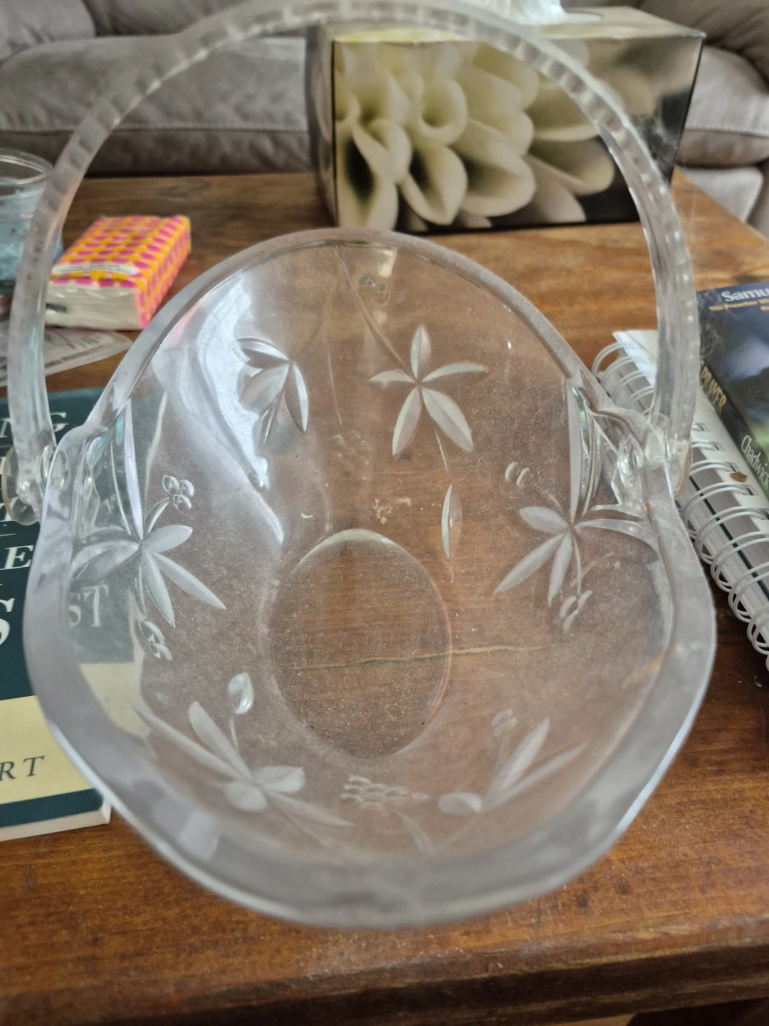 Glass Fruit Basket - photo 2