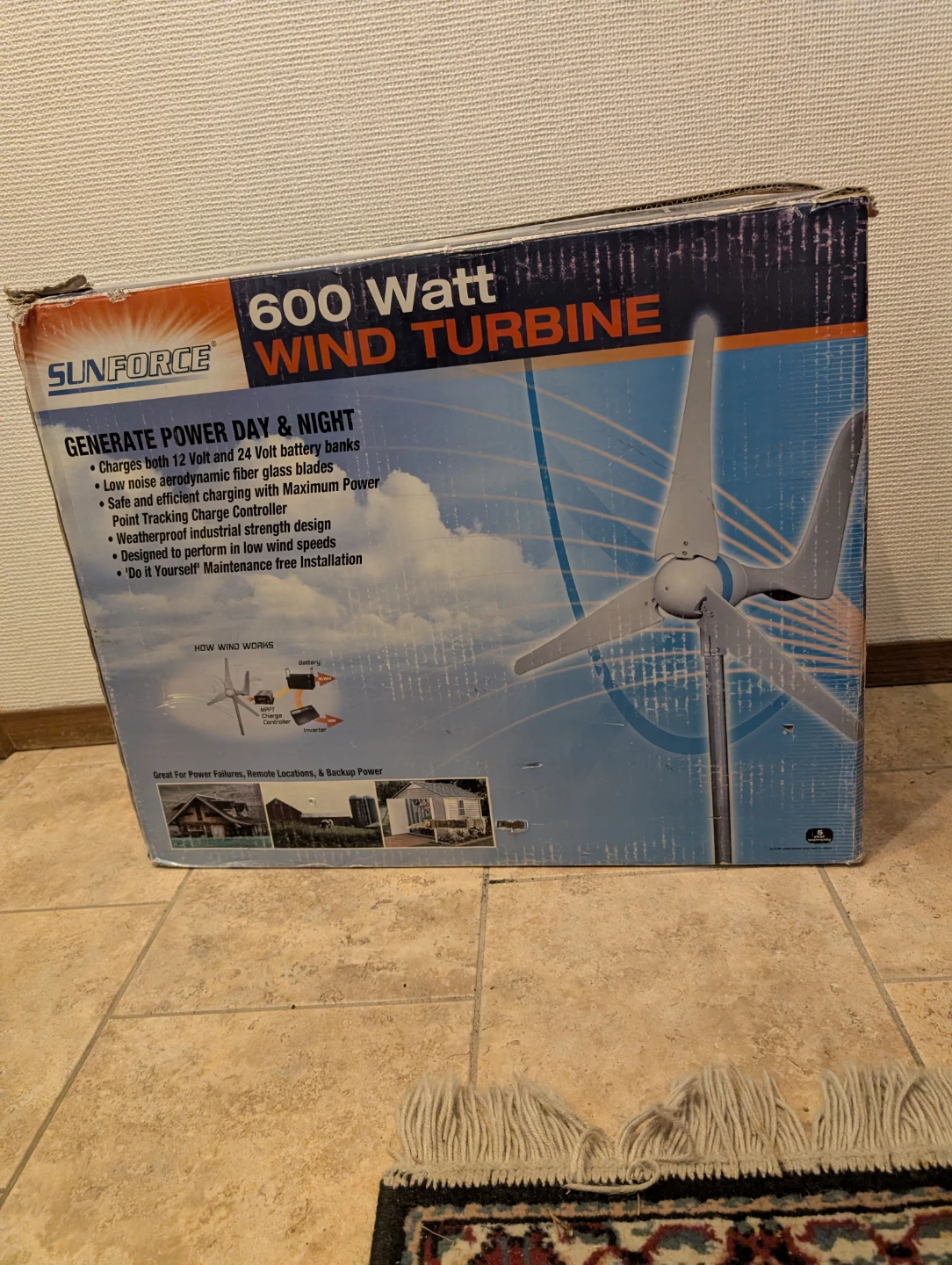 Sunforce 600 Watt Wind Turbine