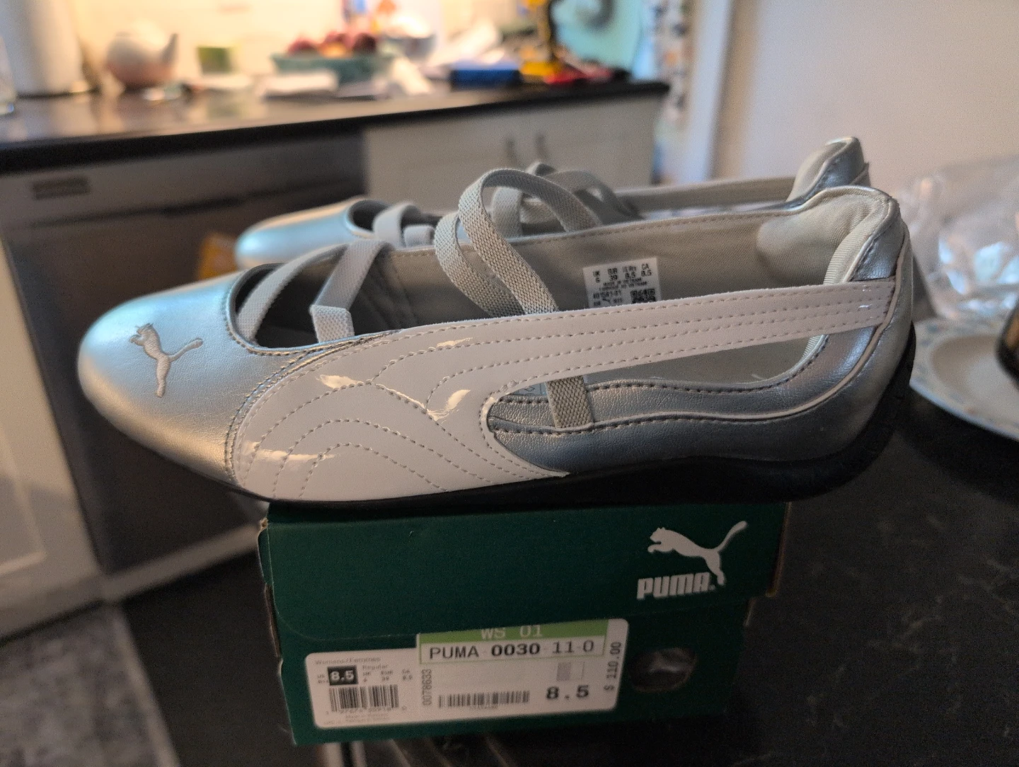 Puma Silver Ballet Flats - photo 2