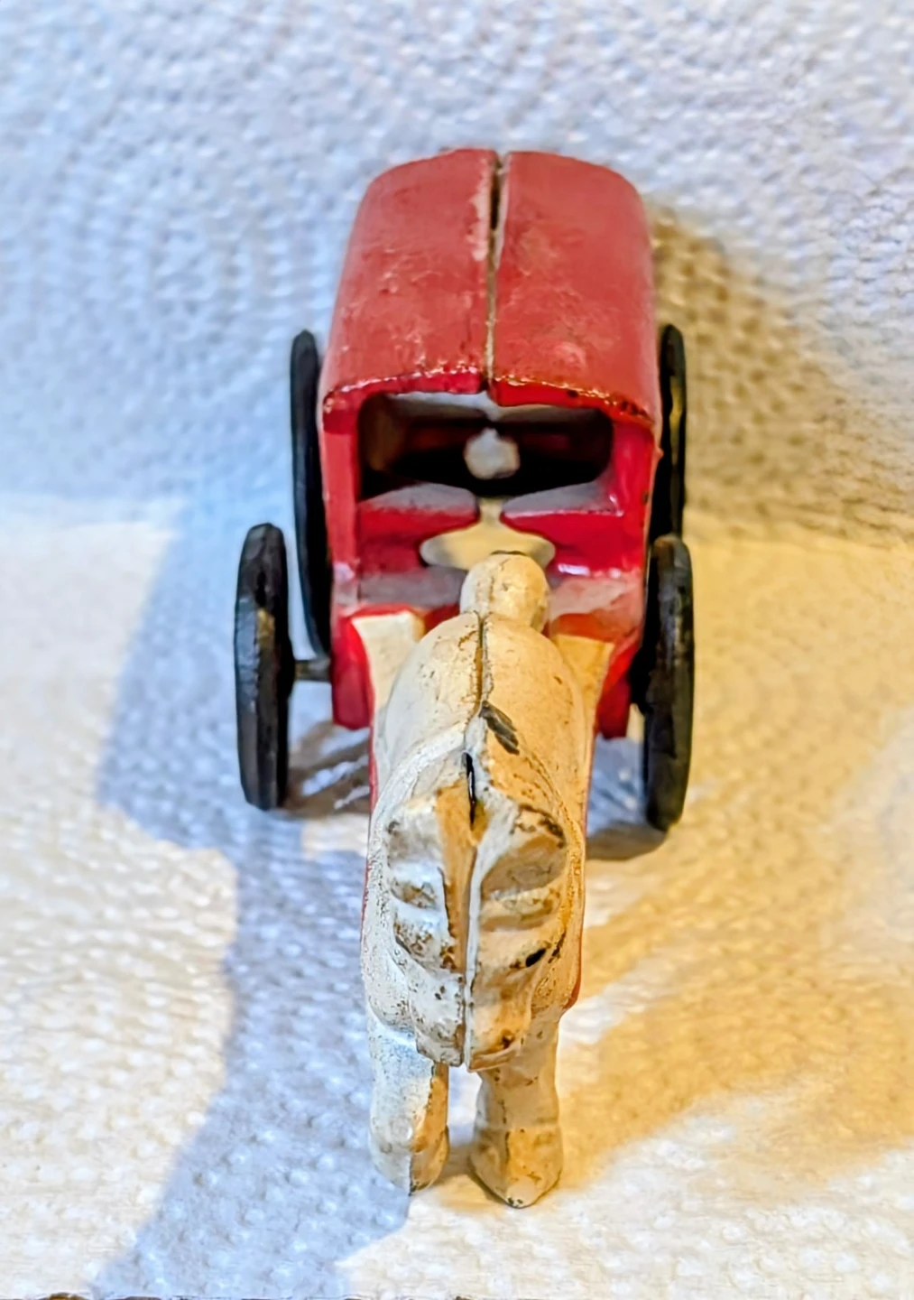 Vintage Cast Iron Ice Wagon and Nutcracker - Reproductions - photo 3