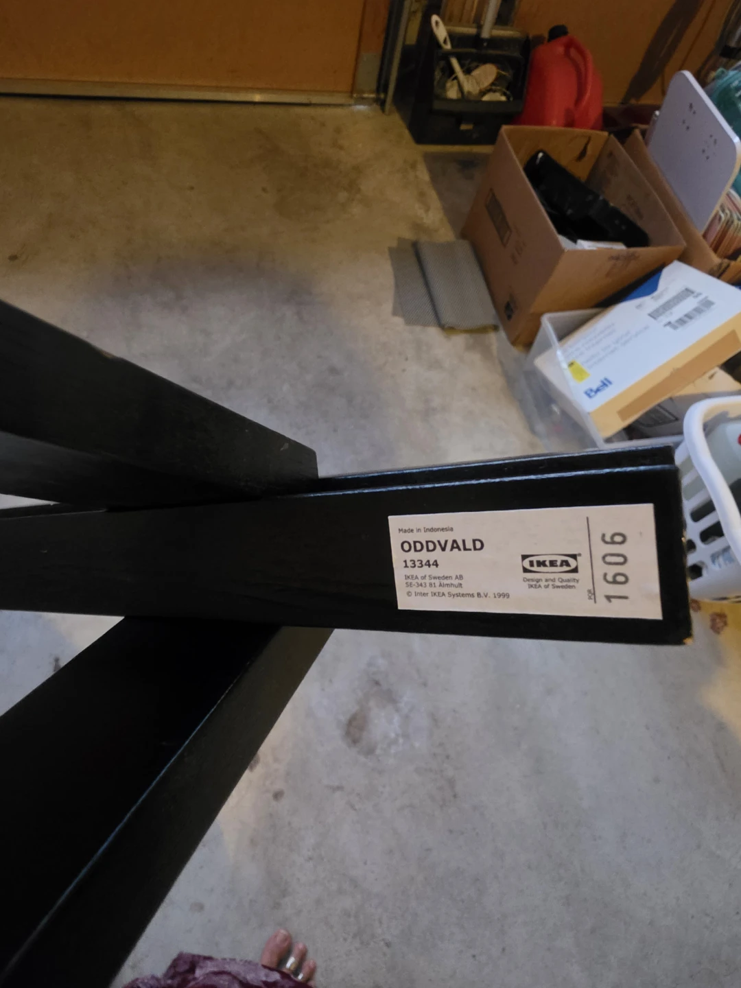 IKEA ODDVALD  multipurpose  Table Top and Sawhorse Legs - photo 5