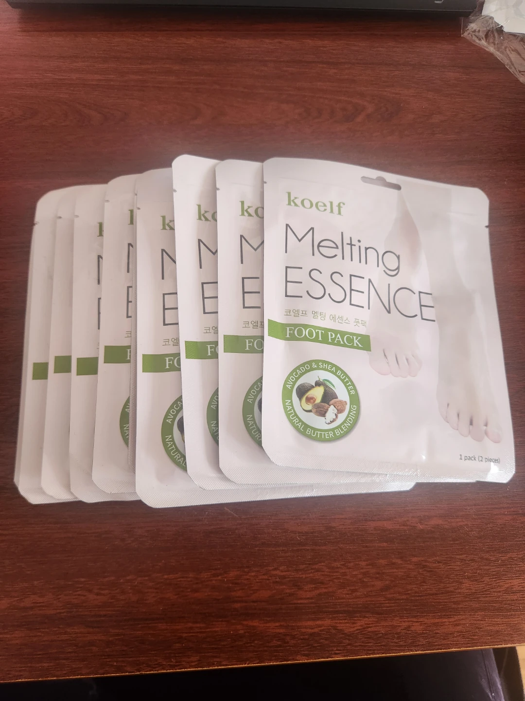 Authentic Korean made Koelf Melting Essence Foot Pack [10]