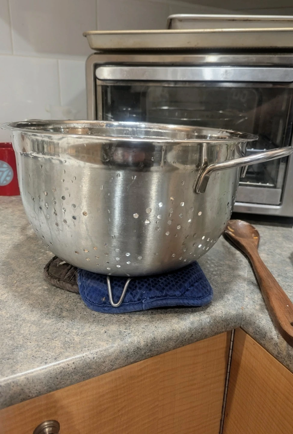 Stainless Steel Colander Strainer Extra Large
