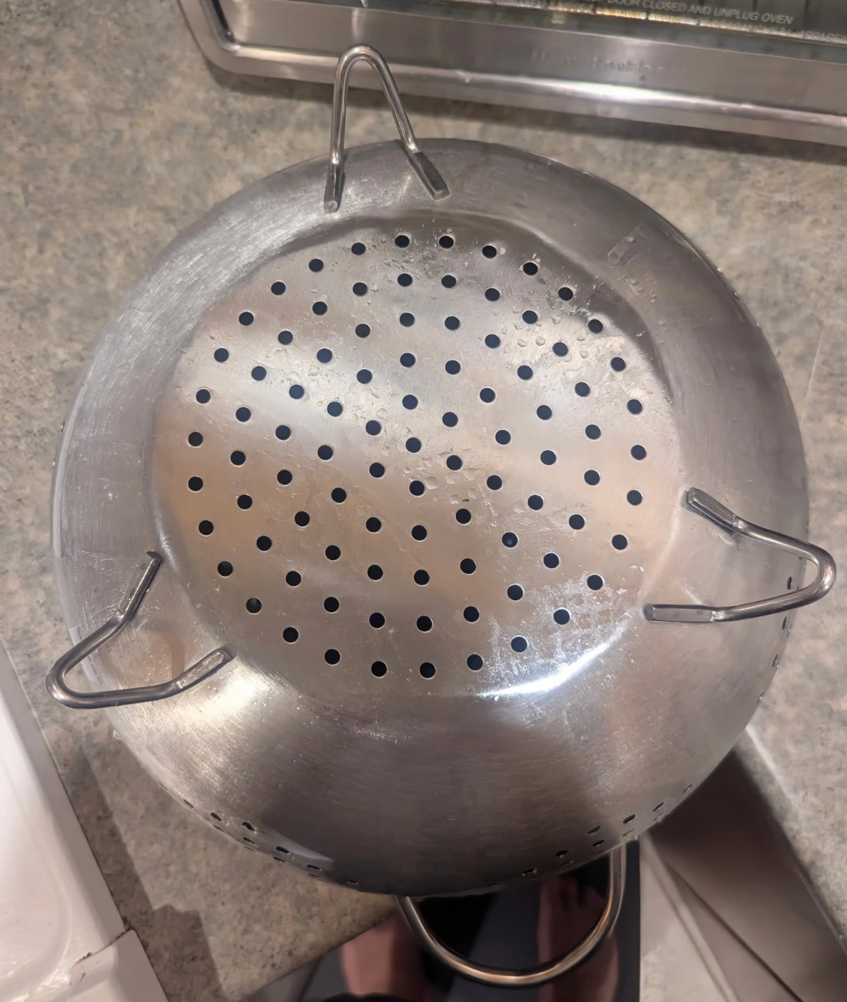 Stainless Steel Colander Strainer Extra Large - photo 3
