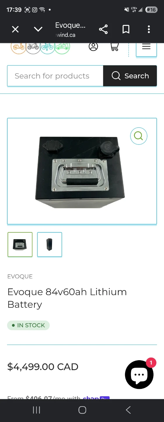 Emmo Zone GTS Big Battery 84v(96v) 60Ah - photo 4