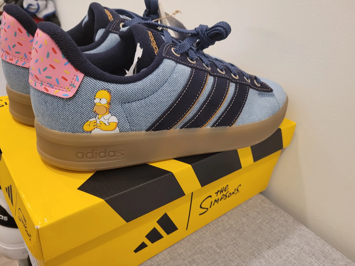 Adidas Grand Court Simpsons Homer Simpson Shoes