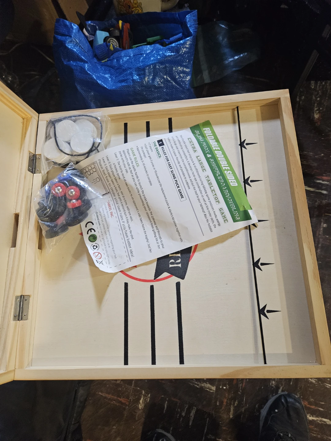 Double-Sided Tabletop Game (Foosball & Shuffleboard) - photo 5