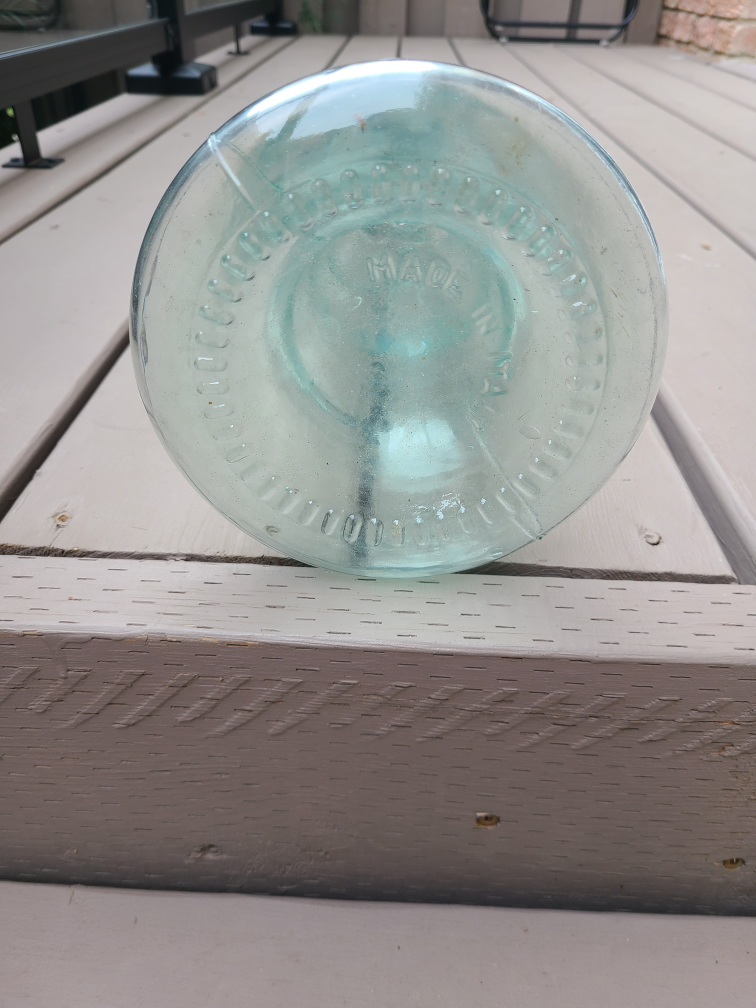22.75" x 2.75" Tall Glass Cylindrical Vase MADE IN ITALY - photo 2