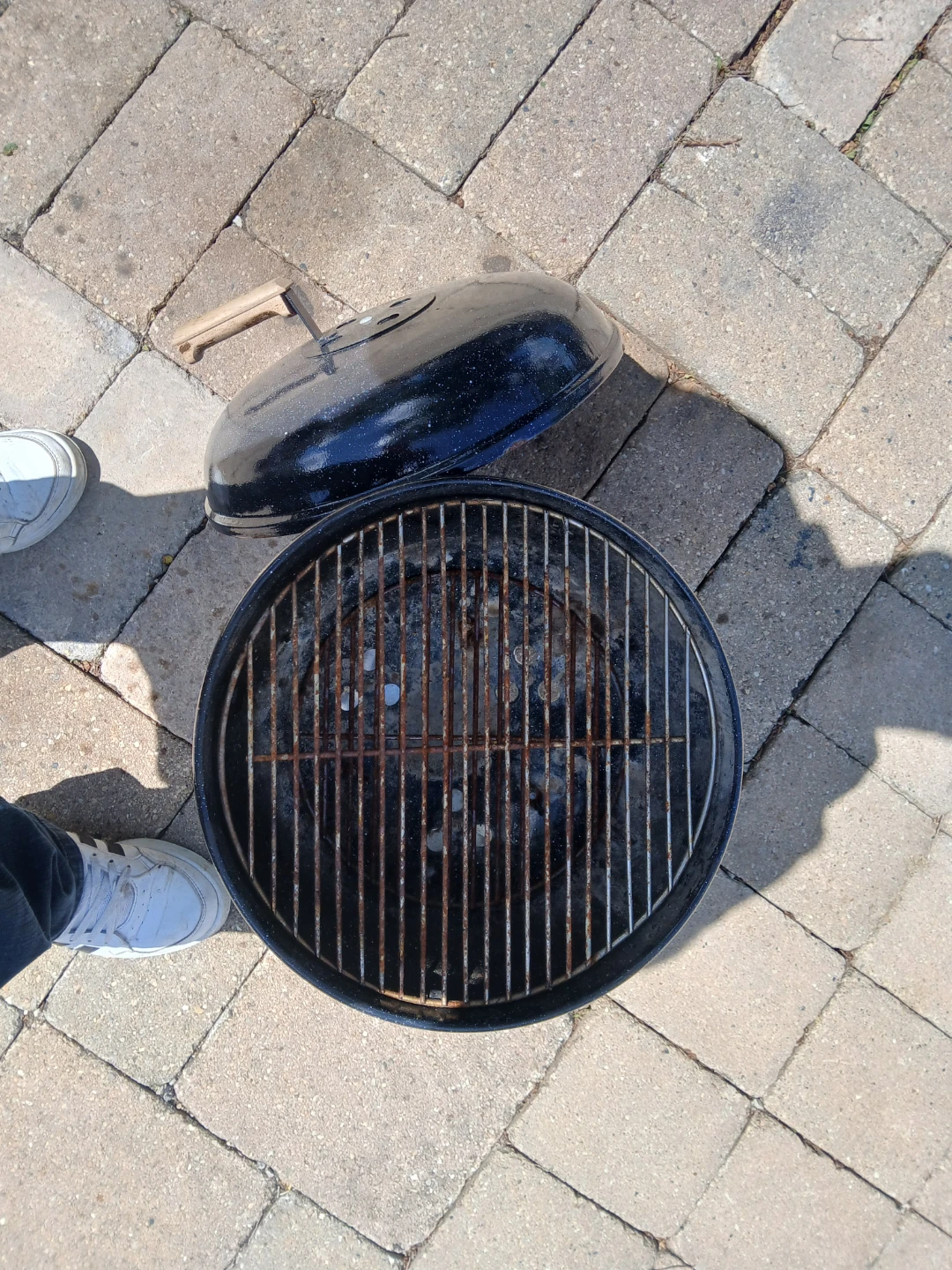Black Weber Kettle Grill - photo 3