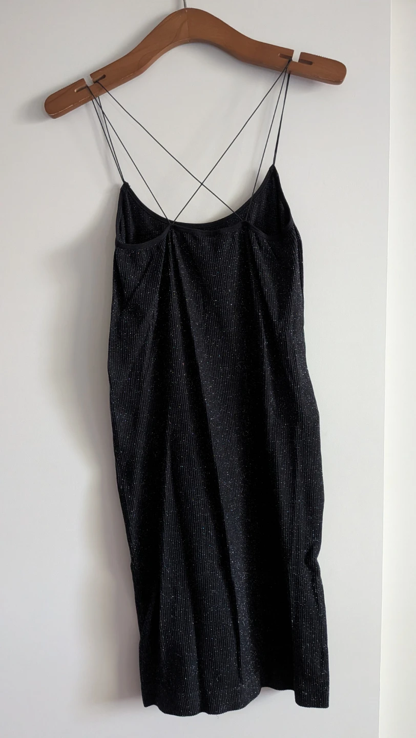 Bodycon Mini Dress - Black Sparkle - photo 3