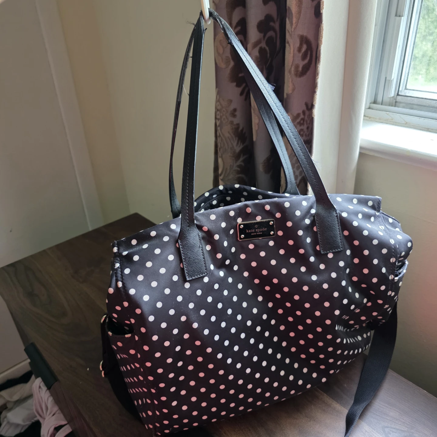 Kate Spade New York Polka Dot diaper bag