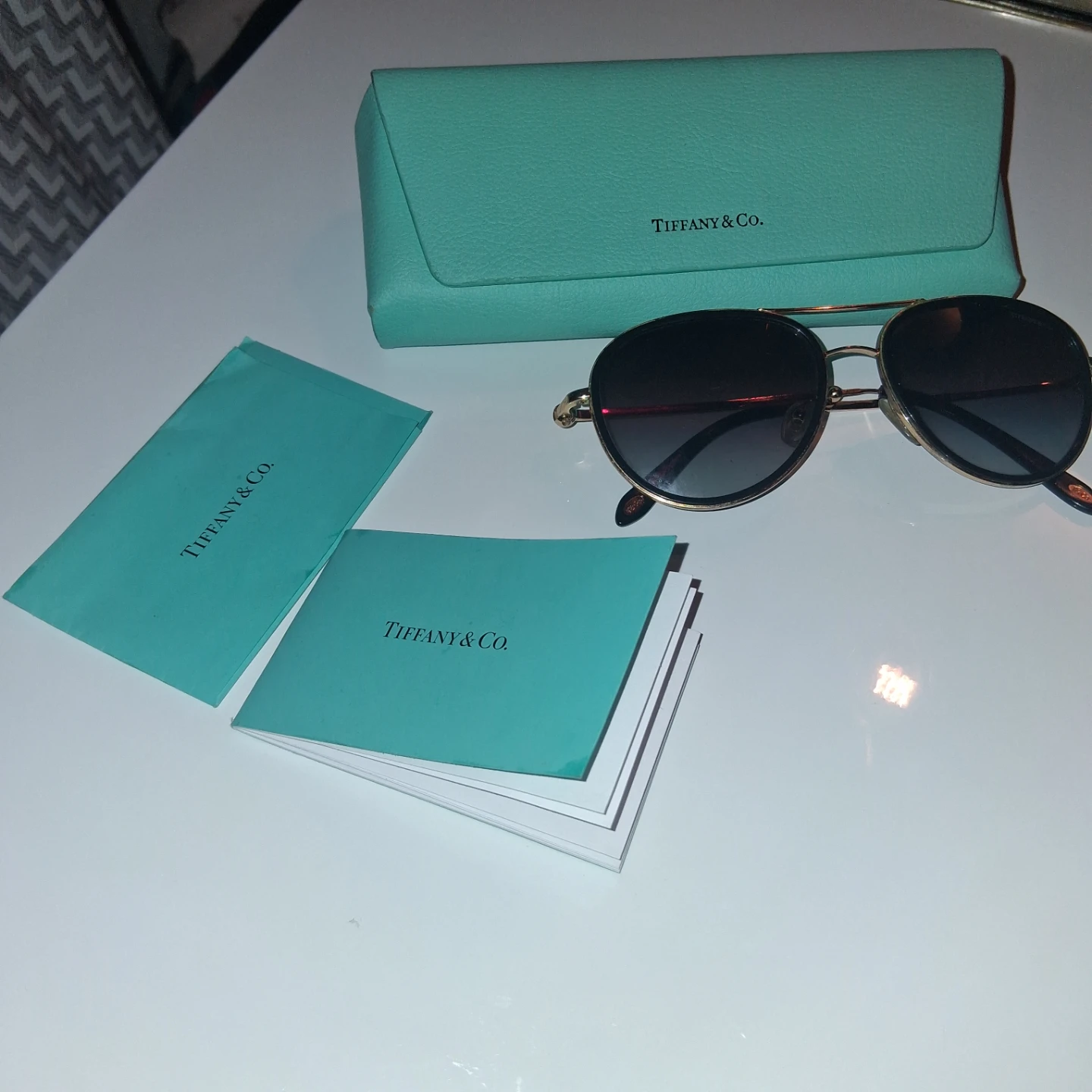 Tiffany & Co. Sunglasses with Case - photo 2
