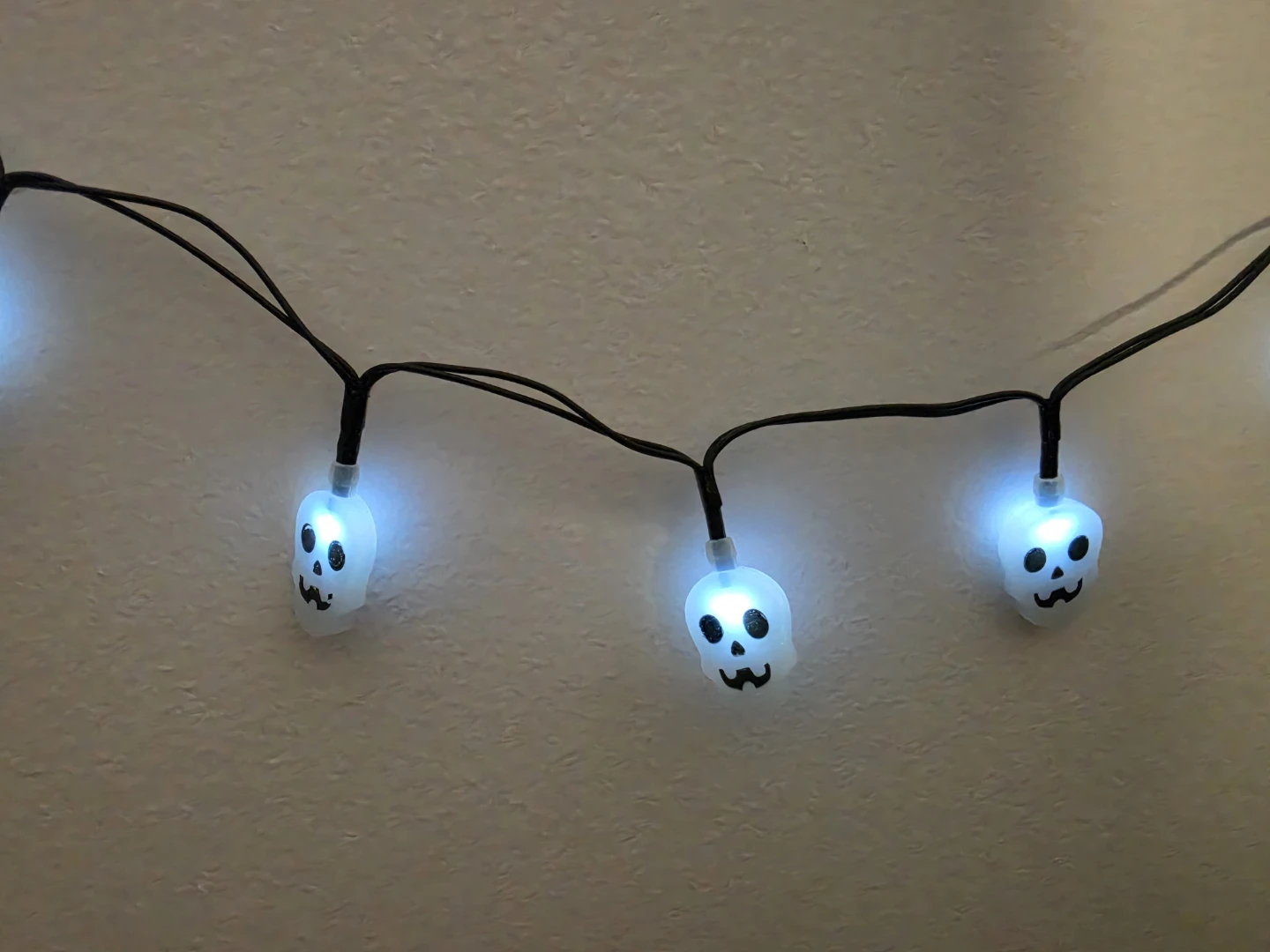 Skull string lights